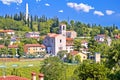 Italian village of Custoza idyllic landscape view