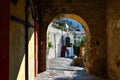 The Italian village of Sarno, Italy.