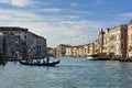 Italian villages,towns and cities-Venezia,Canal Grande Royalty Free Stock Photo