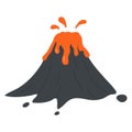 Italian volcano eruption