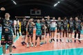 Italian Volleyball Men Cup Quarter finals - Sir Safety Conad Perugia vs Kioene Padova Royalty Free Stock Photo