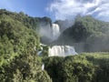 Italian Waterfalls in Umbria region Marmore falls