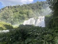 Italian Waterfalls in Umbria region Marmore falls