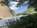 Italian Waterfalls in Umbria region Marmore falls