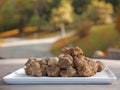 Italian white truffles