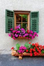 Italian Window Royalty Free Stock Photo