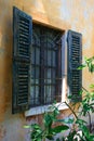 Italian window Royalty Free Stock Photo