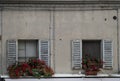 Italian windows in Urbino