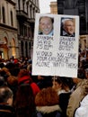 Italian women against Prime Minister Berlusconi