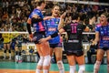 Italian women`s volleyball club Igor Gorgonzola Novara