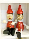 Italian wooden Pinocchio figures toys