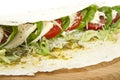 The italian wrap Royalty Free Stock Photo