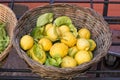 Italian yellow Lemons