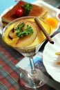 Italian Zabaglione Dessert Royalty Free Stock Photo