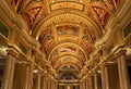 Italianate ceiling, the Venetian, Las Vegas Royalty Free Stock Photo