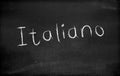 Italiano Royalty Free Stock Photo