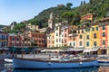 Italy. Liguria. Italian Riviera. Italian Riviera. The port of Portofino