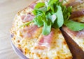 Itallian pizza parma ham