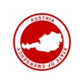 State of emergency, vector, Austria