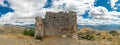 Italy Abruzzo L\'Aquila Rocca Calascio, panoramic view Royalty Free Stock Photo