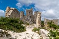 Italy Abruzzo L\'Aquila Rocca Calascio, panoramic view Royalty Free Stock Photo