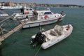 ITALY ANZIO JULY 31 2021 MOTOR BOATS