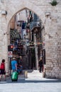 Italy. Bari, Old Town. Typical glimpse of Bari Vecchia, the historic neighborhood, core of the Apulian capital Royalty Free Stock Photo