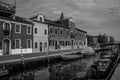 Italy beauty, one of canal streets in Venice, Venezia
