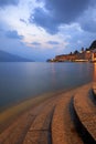 Italy Bellagio. View at lake Como and Royalty Free Stock Photo