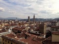 Firenze panoramic view from Santa Maria del Fiore cathedral