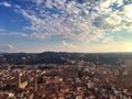 Firenze panoramic view from Santa Maria del Fiore cathedral