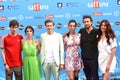 Italy : Cast Tv Series Prisma at Giffoni Film Festival 2022.