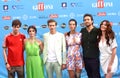 Italy : Cast Tv Series Prisma at Giffoni Film Festival 2022.