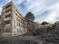 Italy, Cervia, abandoned structure