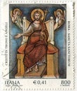 Enthroned Christ and Angels