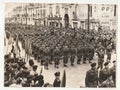 ITALY, CIRCA 1955: vintage photo of group of soldiers