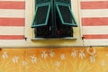 Italy- Colorful Traditional Home Architectural Details