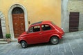 Italy, Compact car Royalty Free Stock Photo