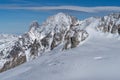 Italy, Courmayeur, Mont Blanc range Royalty Free Stock Photo