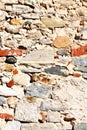 italy and cracked old wall texture background Royalty Free Stock Photo