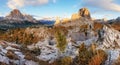 Italy Doloomites Alps, cinque Torri