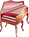 Italy double grand piano