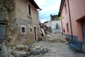 Italy earthquake Royalty Free Stock Photo