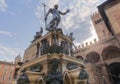 Italy- Emilia-Romagna- Bologna- Fountain of Neptune on Piazza del Nettuno Royalty Free Stock Photo