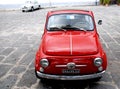 Italy : Expo vintage Fiat 500 in Campania, May 2013.