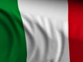 Italy flag background Royalty Free Stock Photo