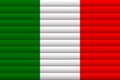 Italy Flag. Vector Illustration. Royalty Free Stock Photo