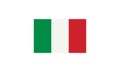 Italy flag vector illustration Flag icon Standard color Standard size A rectangular flag Royalty Free Stock Photo