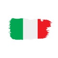 Italy flag, vector illustration Royalty Free Stock Photo