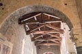 Ceiling of Basilica San Miniato al Monte, Florence, Tuscany, Italy Royalty Free Stock Photo